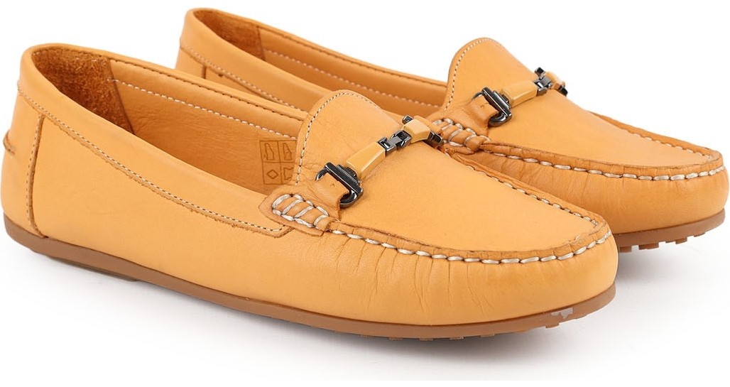 Libero L081.25701-24Y Hakiki Deri Antik Metal Tokalı El Dikişli Esnek Termo Taban Kadın Loafer Mokasen görsel 3