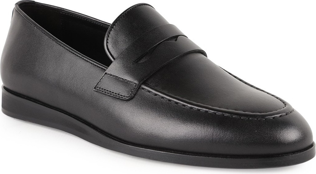 Libero Erkek Hakiki Deri Klasik Loafer Ayakkabı Bağcıksız Günlük Ofis Modeli L6043 görsel 5