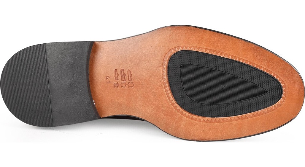 Libero L5233 Hakiki Deri Wingtip Brogue Detaylı Kösele Taban Erkek Klasik Ayakkabı görsel 8