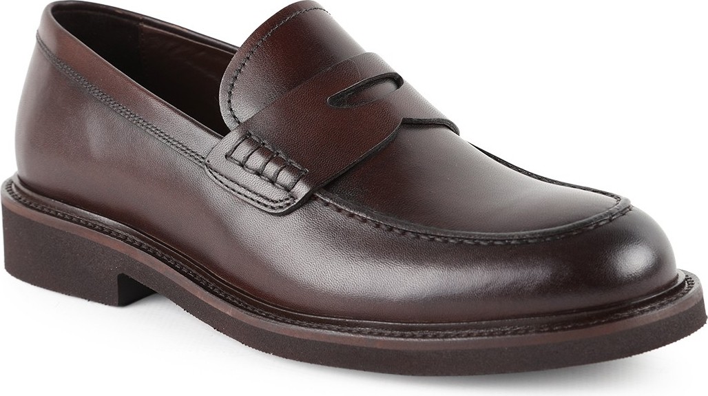 Libero LZ5009 Unisex Hakiki Deri Loafer Ayakkabı - Eva Tabanlı Klasik Model görsel 5