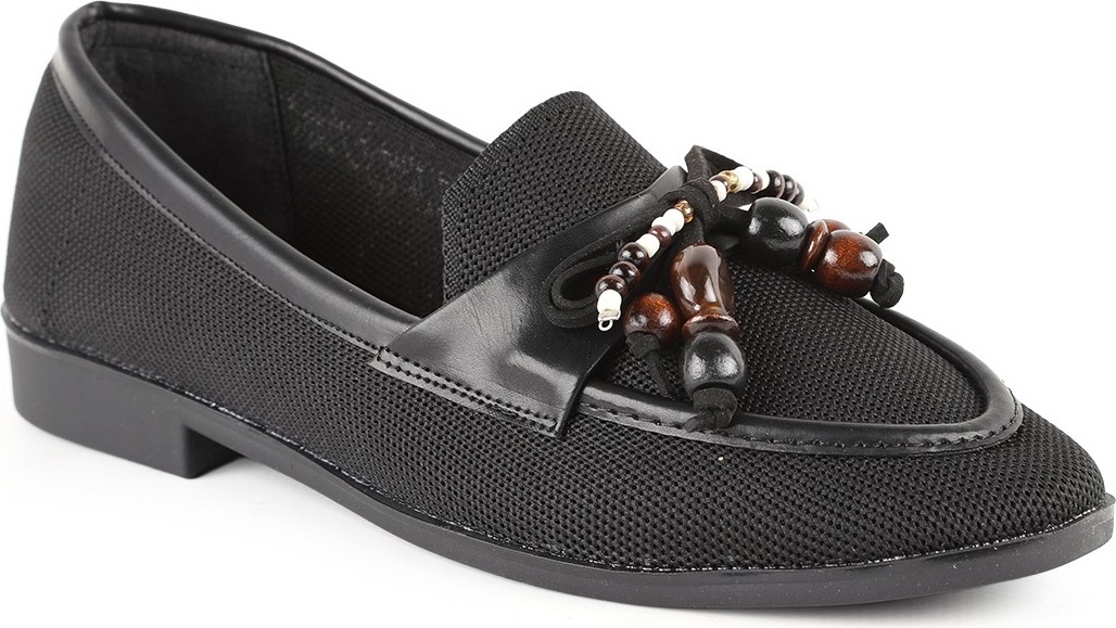 Libero Kadın Hakiki Deri L085.K0603 Boncuk Aksesuarlı Loafer görsel 5