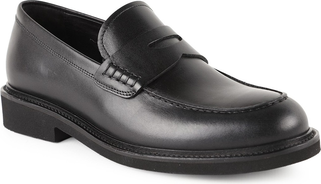 Libero LZ5009 Unisex Hakiki Deri Loafer Ayakkabı - Eva Tabanlı Klasik Model