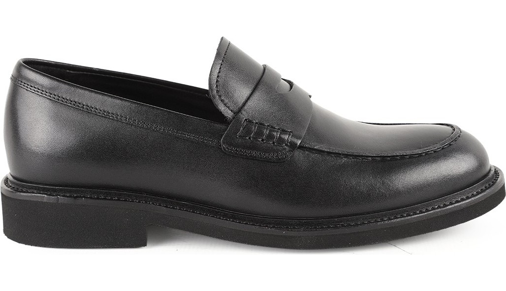 Libero LZ5009 Unisex Hakiki Deri Loafer Ayakkabı - Eva Tabanlı Klasik Model görsel 2