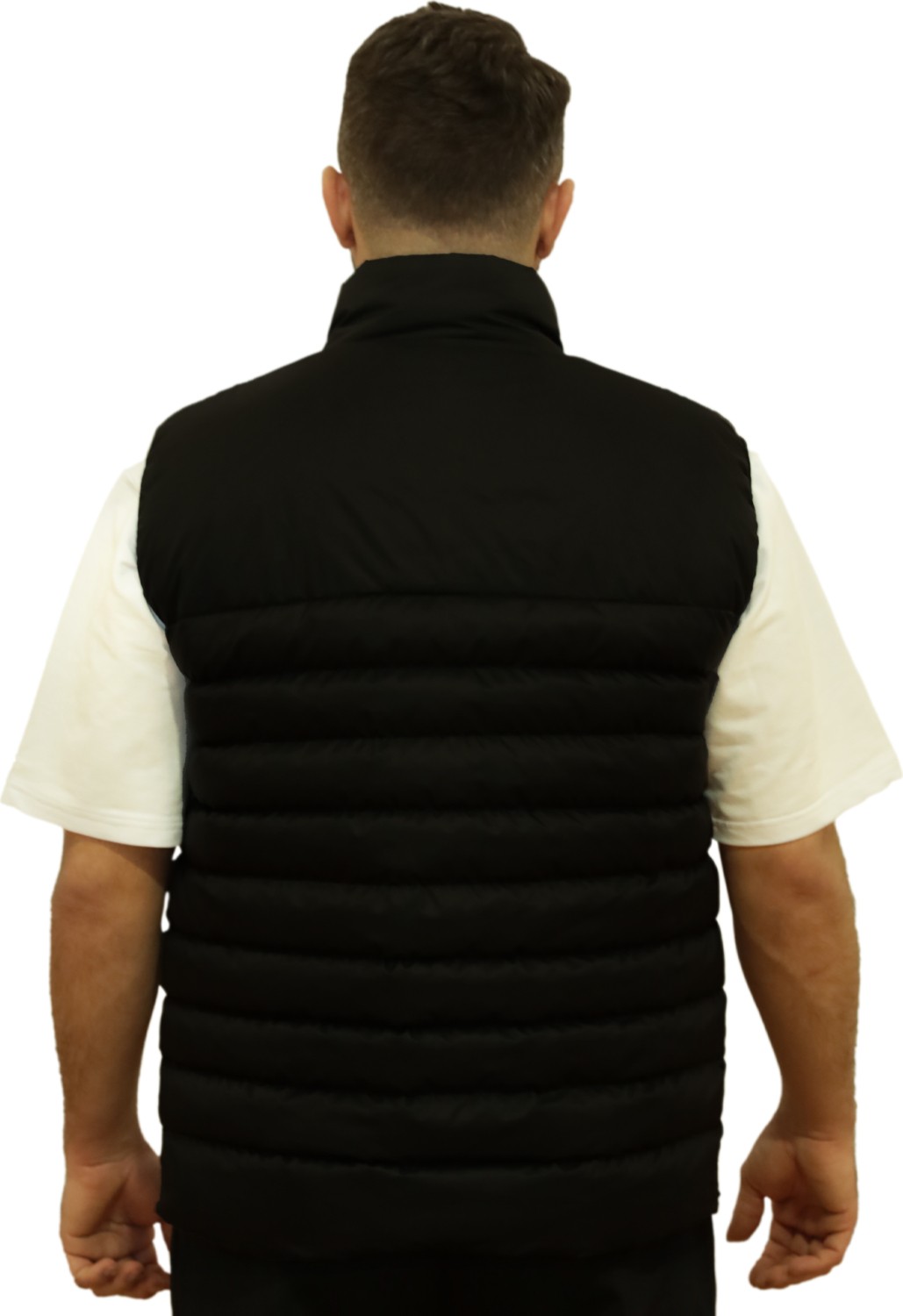 Joxly Siyah Dik Yaka Şişme Spor Yelek görsel 4