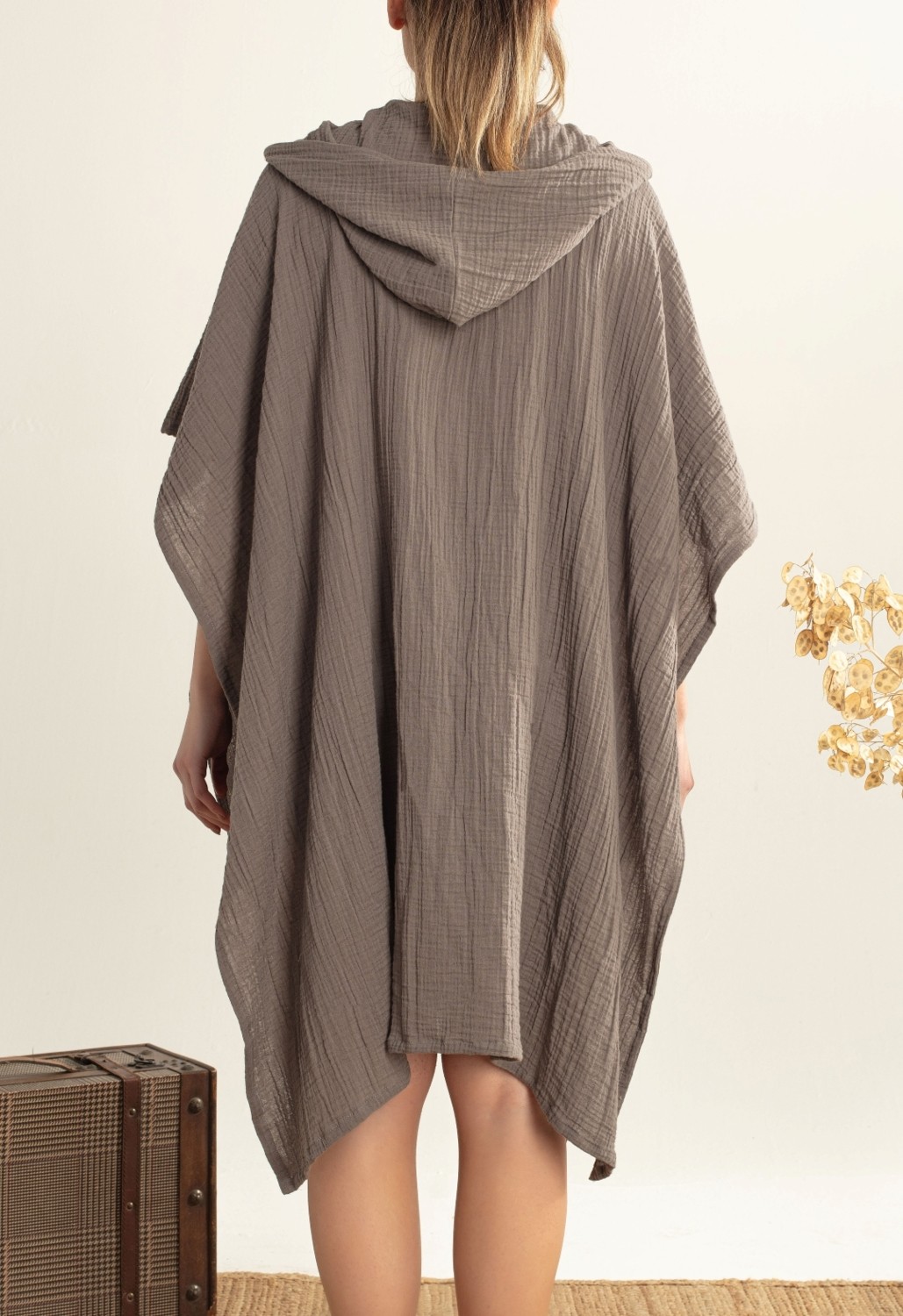 Arinnaside Unisex Müslin Panço görsel 8