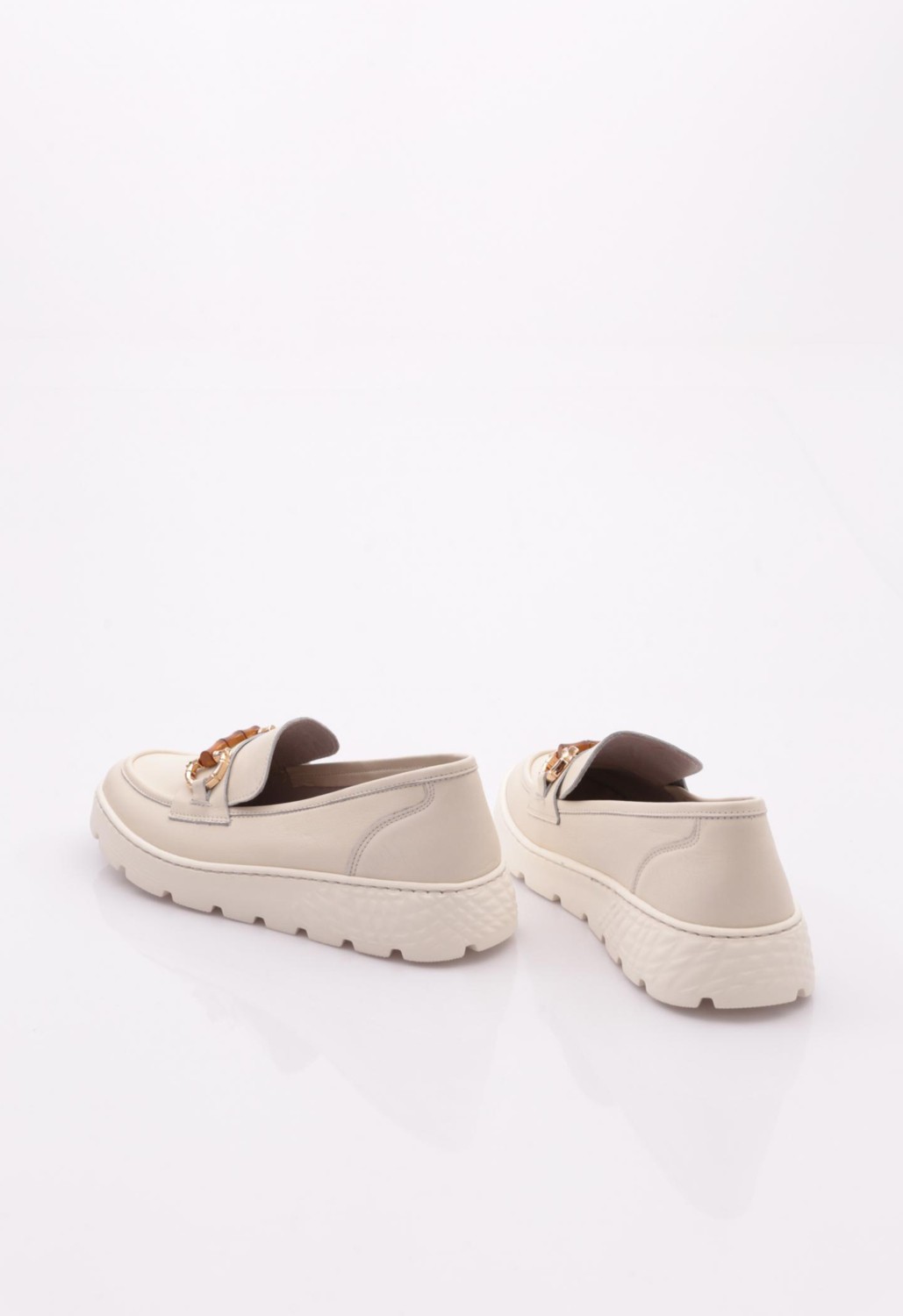 DGN 25215 Kadin Aksesuarli Loafer Ayakkabi görsel 3