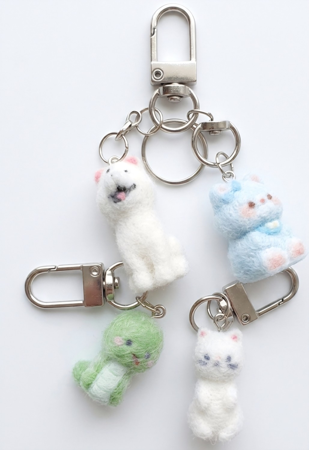 Dogadastore Tüylü Fermuar Charm Çeşitli görsel 2