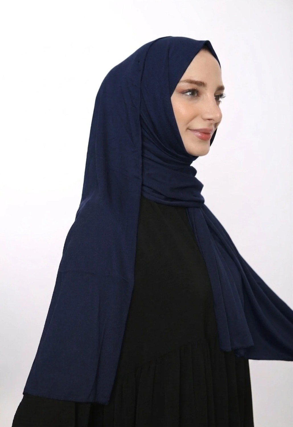 Samara Scarf Luxury Penye Şal - Kadın Tesettür Jersey Hijab Lycra Shawl