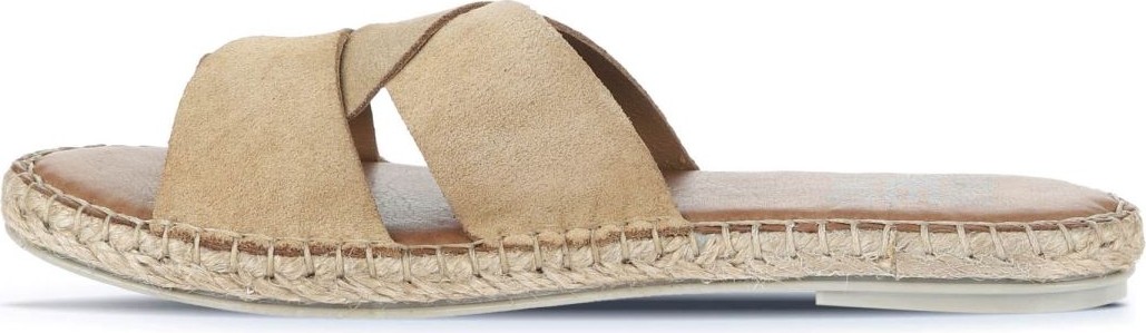 Bueno Shoes Taba Açık Alf Süet Kadın Düz Terlik 01WA7200 01WA7200 görsel 3