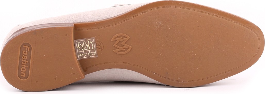 Libero L039.15305 Hakiki Nubuk Deri Apron Dikişli Geniş Bantlı Termo Taban Kadın Comfort Casual Loafer Ayakkabı görsel 4