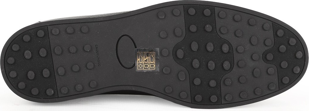 Libero L6008 Siyah Hakiki Antik Deri Metal Tokalı Esnek Taban Erkek Casual Loafer görsel 4