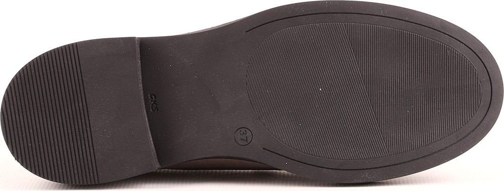 Libero L04.514 Hakiki Süet Toka Aksesuarlı Kalın Taban Kadın Comfort Loafer görsel 4