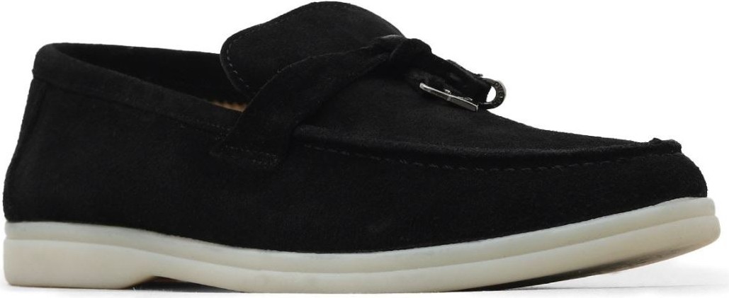 Bueno Shoes Siyah Süet Erkek Loafer 05MS101 05MS101 görsel 2