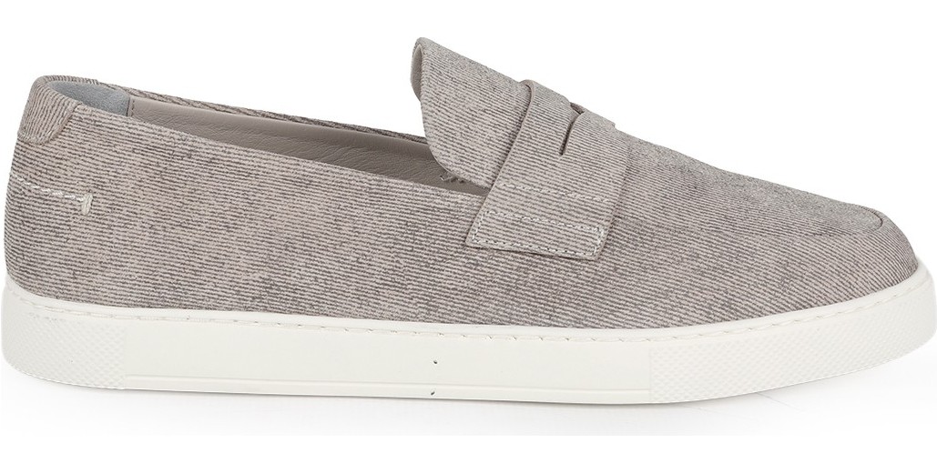 Libero L5877 Erkek Hakiki Baskılı Süet Hafif Eva Taban Casual Loafer Ayakkabı görsel 2