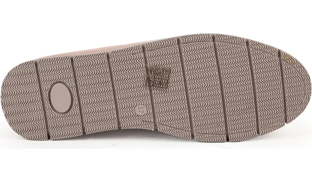 Libero L076.2274-1 Hakiki Süet Deri Lazer Dokulu Esnek Lastikli Kalın Taban Kadın Comfort Loafer görsel 8