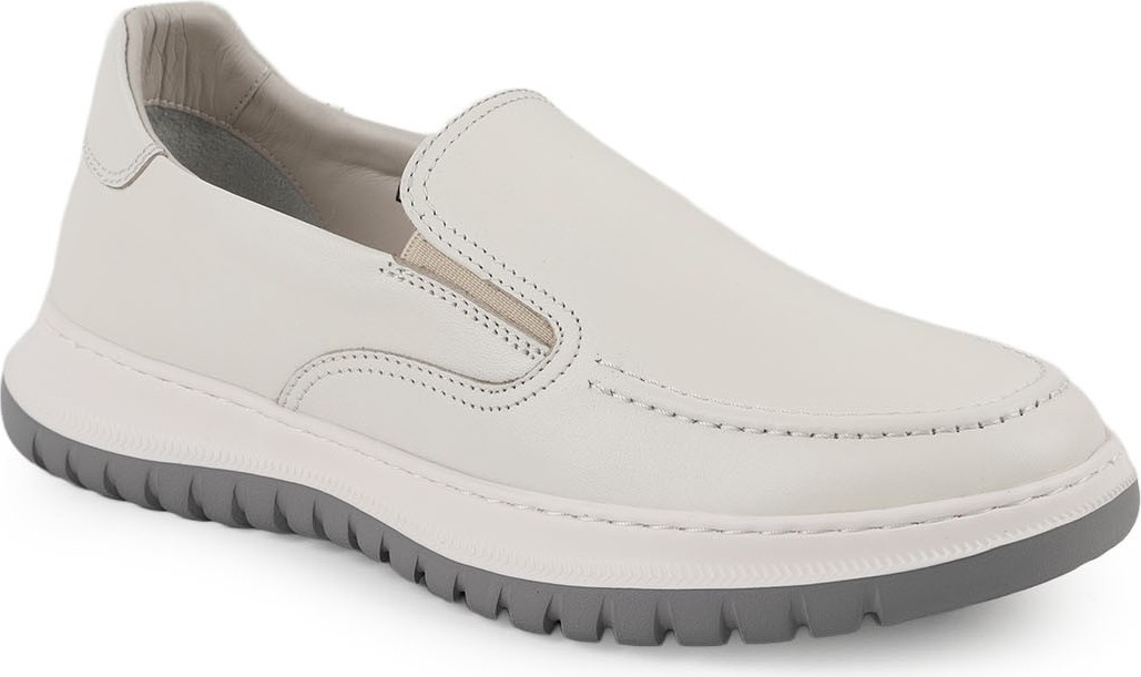 Libero Kadın Comfort Ayakkabı Süet Deri Slip-On Bağcıksız Hafif Eva Taban Açık Vizon LZ5907 görsel 5