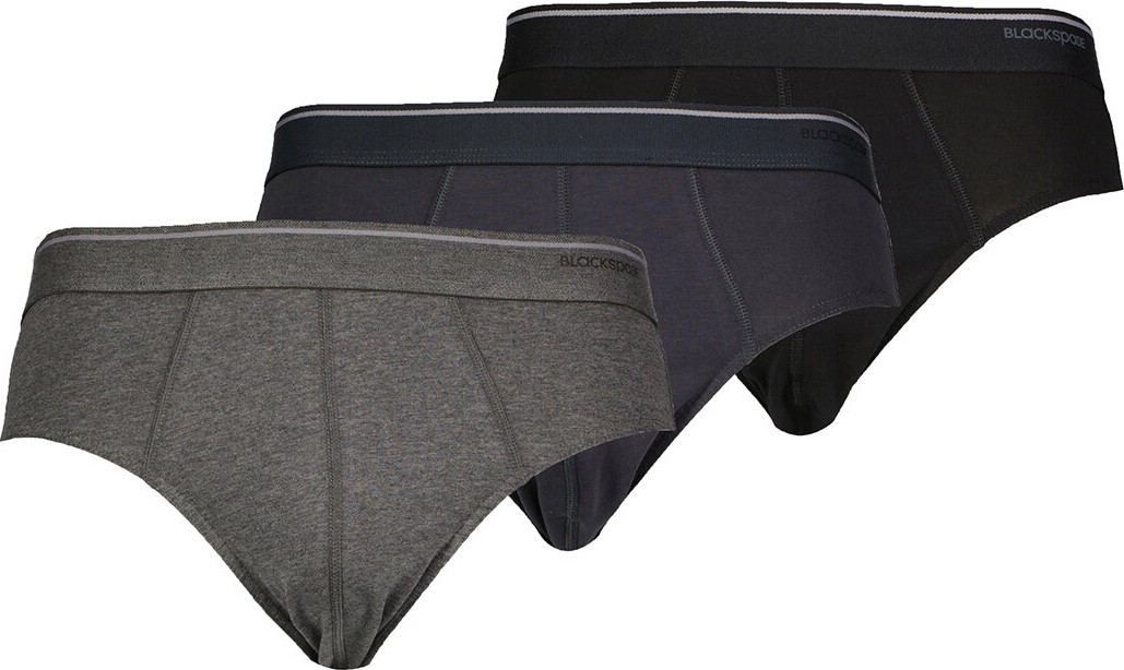 Blackspade Erkek Slip 3'lü Paket Tender Cotton 9672 - Beyaz