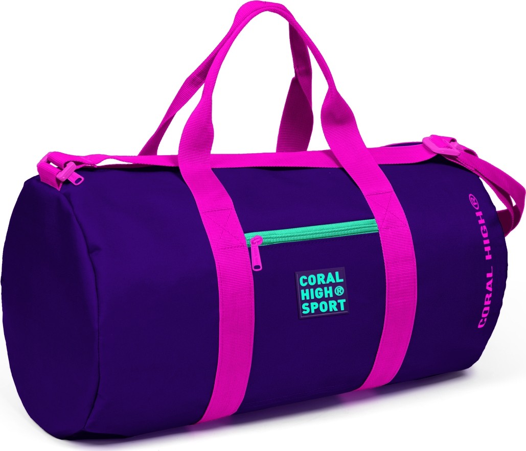 Coral High Spor Duffle Çanta Mor Poliüretan Malzeme ile Ergonomik Tasarım Özellikli 27501 görsel 5