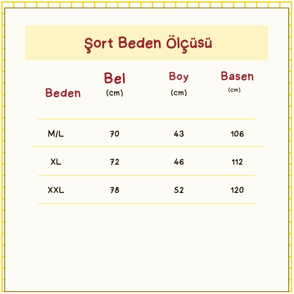 Bera Tekstil Uni Siyah Düz Renk Penye Şort görsel 2
