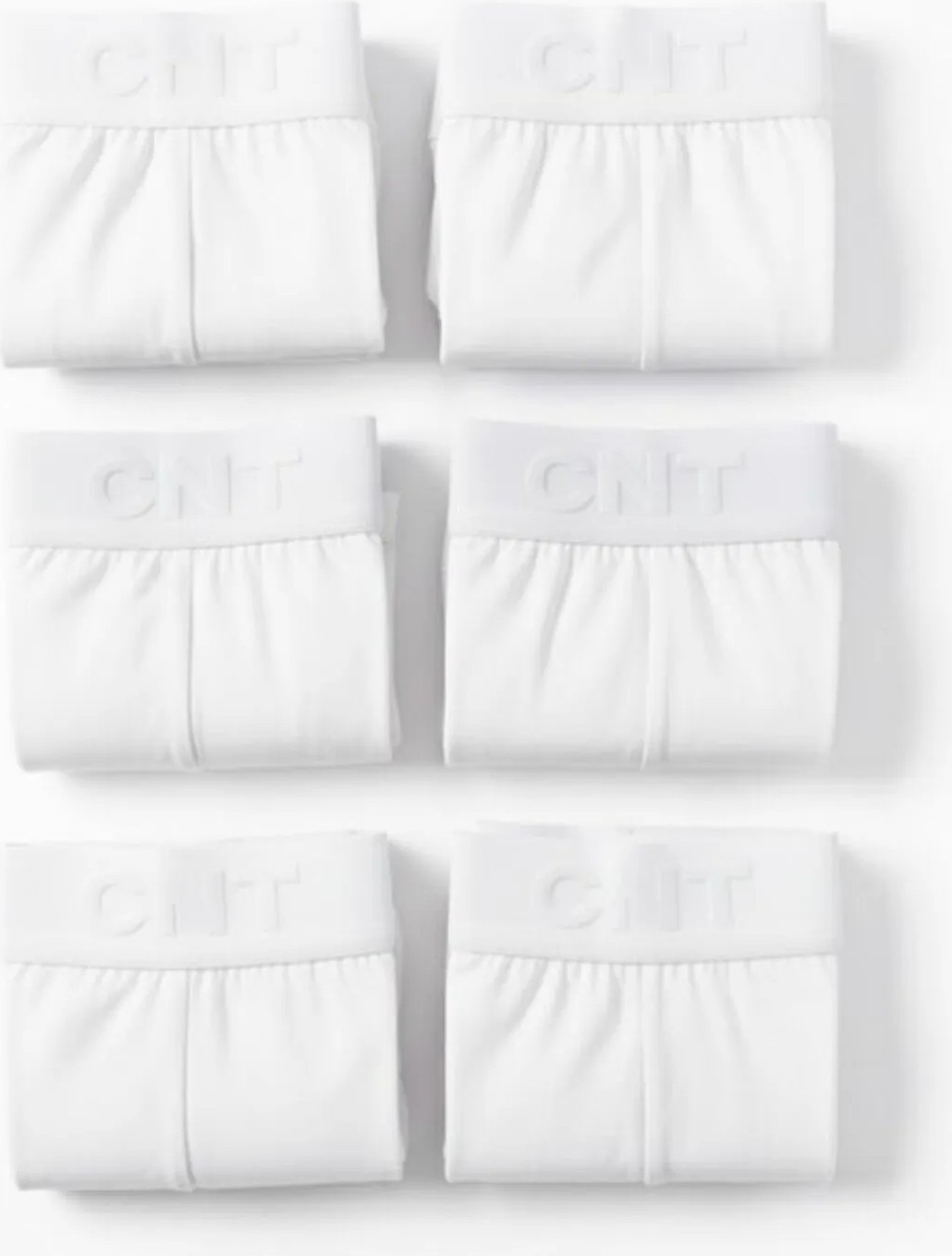 Cnt Erkek Desenli Boxer Likralı 6'lı Premium Paket L Beden Beyaz Renkli Rahat Kullanım görsel 7