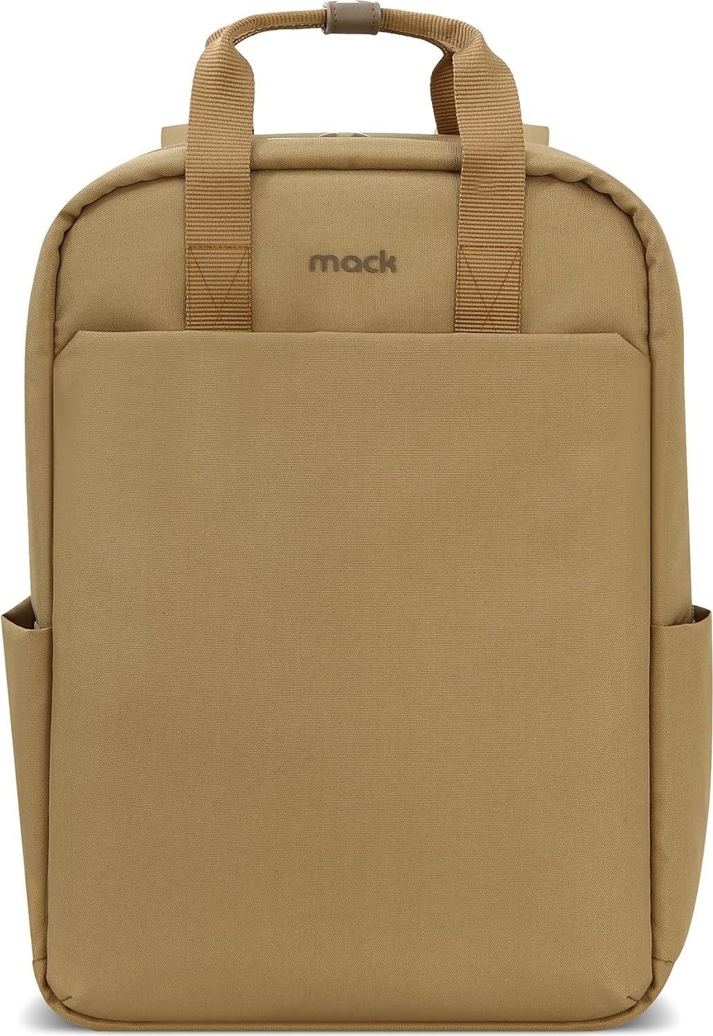 Happy Trend Mack MCE-1523 Nova Eco Çevre Dostu Laptop Sırt Çantası 15.6 Inç, Ykk Fermuarlı Bilgisayar Sırt Çantası, Kadın ve Erkek Günlük Çanta, Okul ve Iş Çantası, Camel