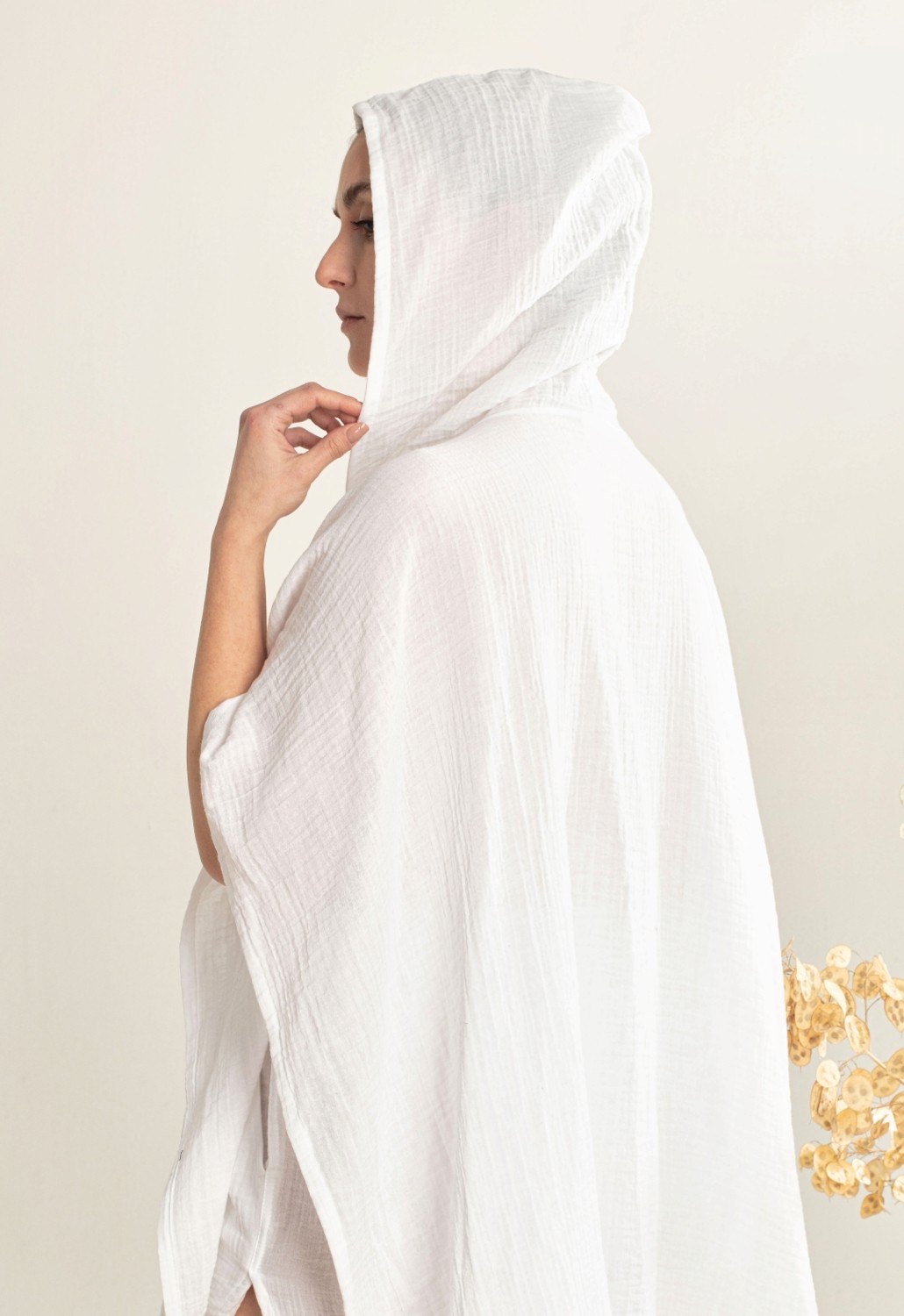 Arinnaside Unisex Müslin Panço görsel 3