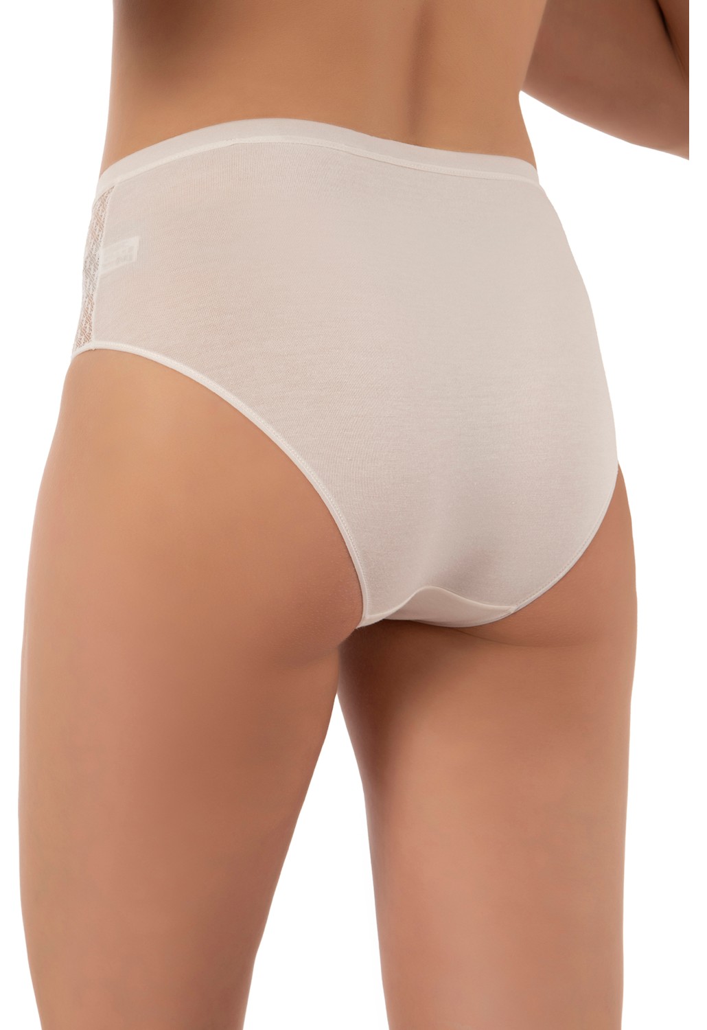 Özkan Underwear Özkan 25592 3'lü Paket Kadın Pamuklu Modal Esnek Rahat Dantelli Bato Külot görsel 8