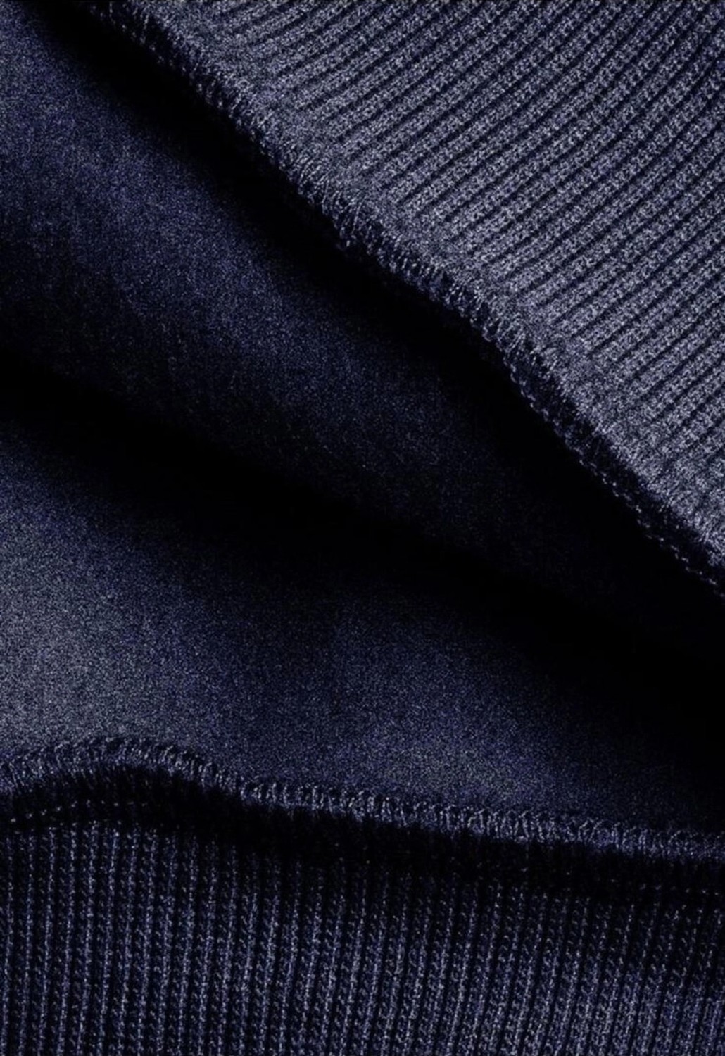 Tarzsokak Siyah Oversize 3 Iplik Kalın Içi Polarlı Fermuarlı 1.kalite Bol Kesim Düz Baskısız Sweatshirt görsel 3