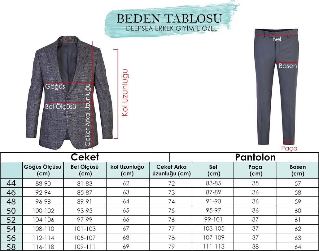 Deepsea Koyu Lacivert 3 Parça Slim Fit Yelekli Erkek Takım Elbise, Çift Yırtmaçlı Modern Kesim 2601631 görsel 5