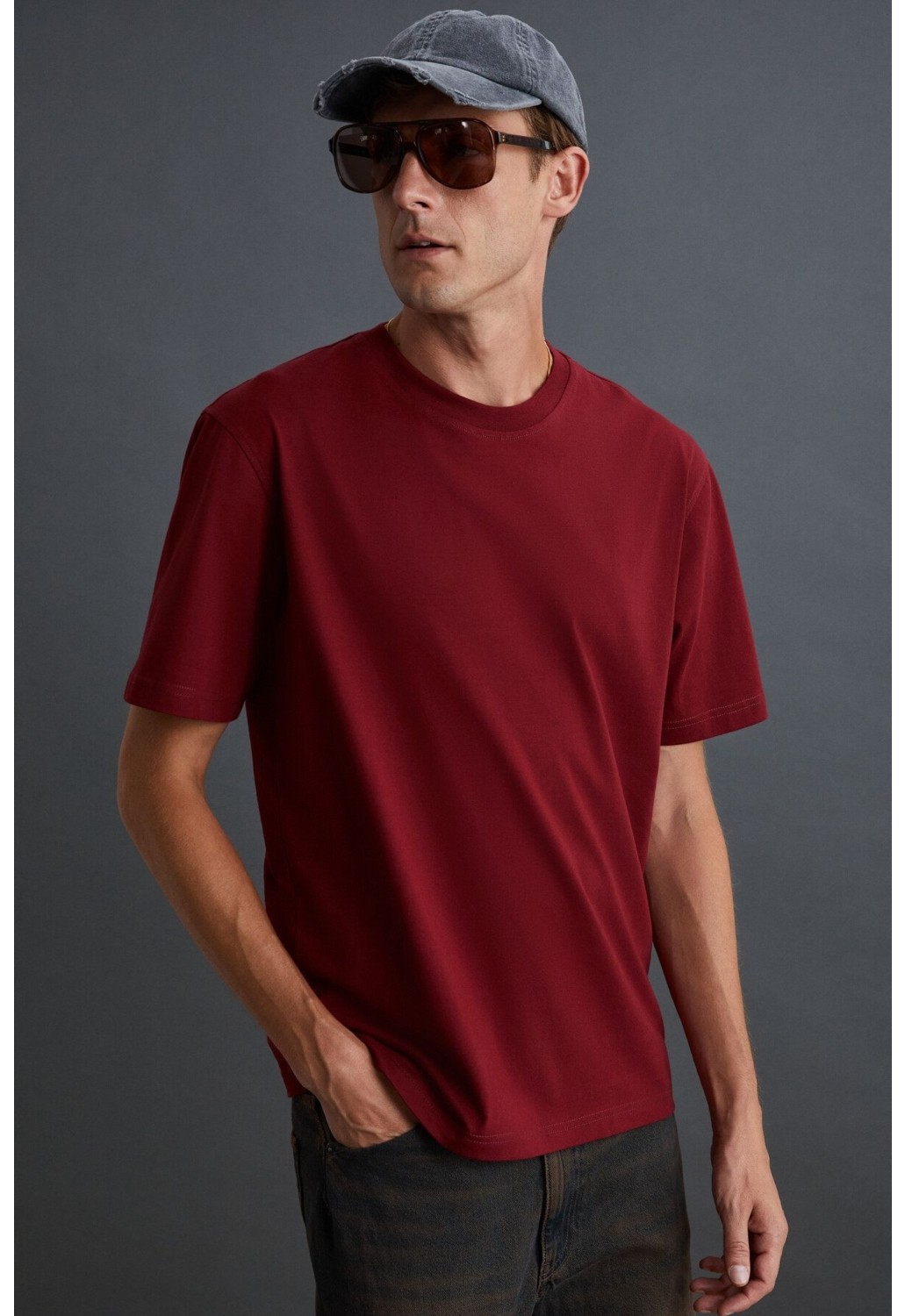 Grimelange Cultıvated Erkek 3'lü Kalın Dokulu Regular %100 Organik Pamuk Çok Renkli T-shirt görsel 8