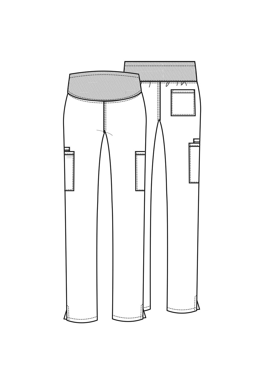 Cherokee WW220 Hamile Kadın Pantalonu görsel 5