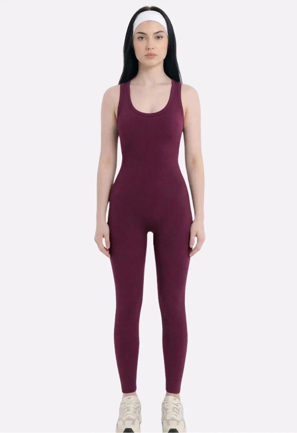 Formactive 1850 Kadın Push Up Askılı Dikişsiz Spor Tulum - Çapraz Sırt Detaylı Spor Yoga Pilates Taytı, Haki XS-S