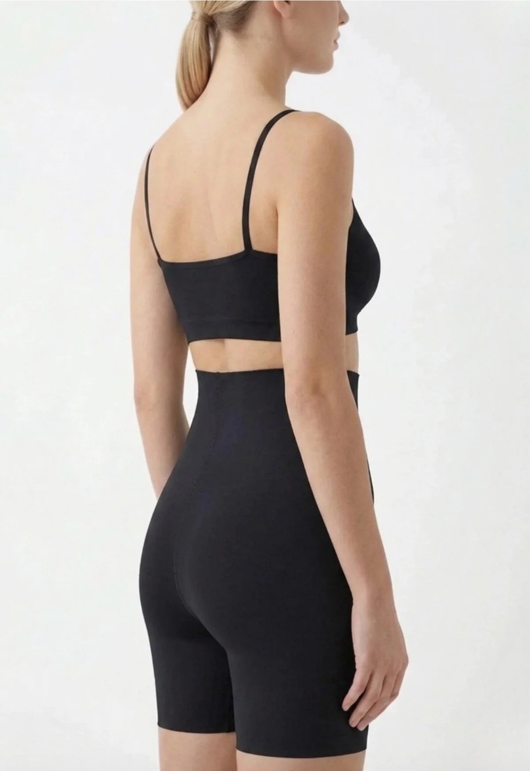 Formactive 3020 Kadın Lazer Kesim Korse - Push Up & Seamless Dikişsiz İç Giyim Siyah XL görsel 7