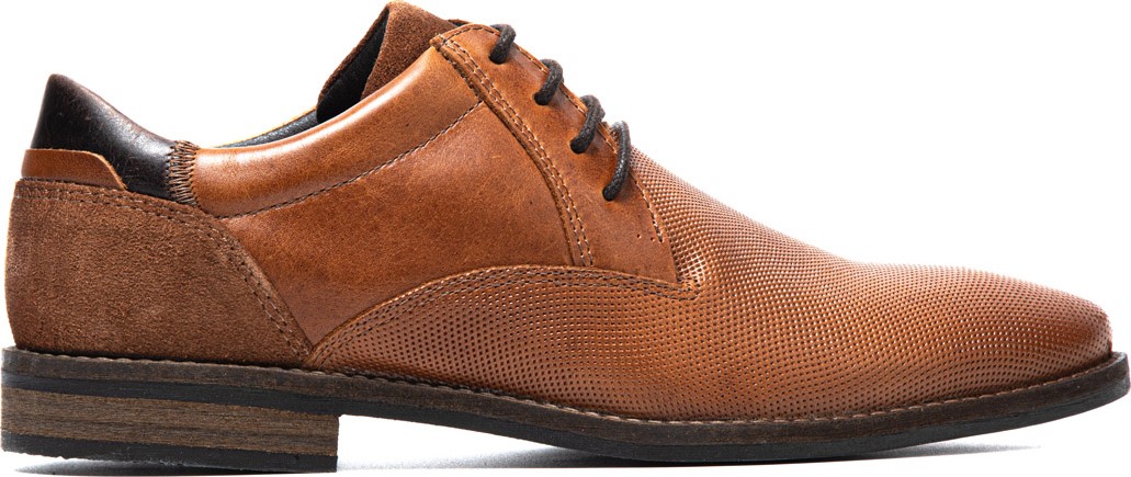 John May Erkek Oxford ( Klasik) 1154/A 010 Wk-John May Orkut Suede Cognac
