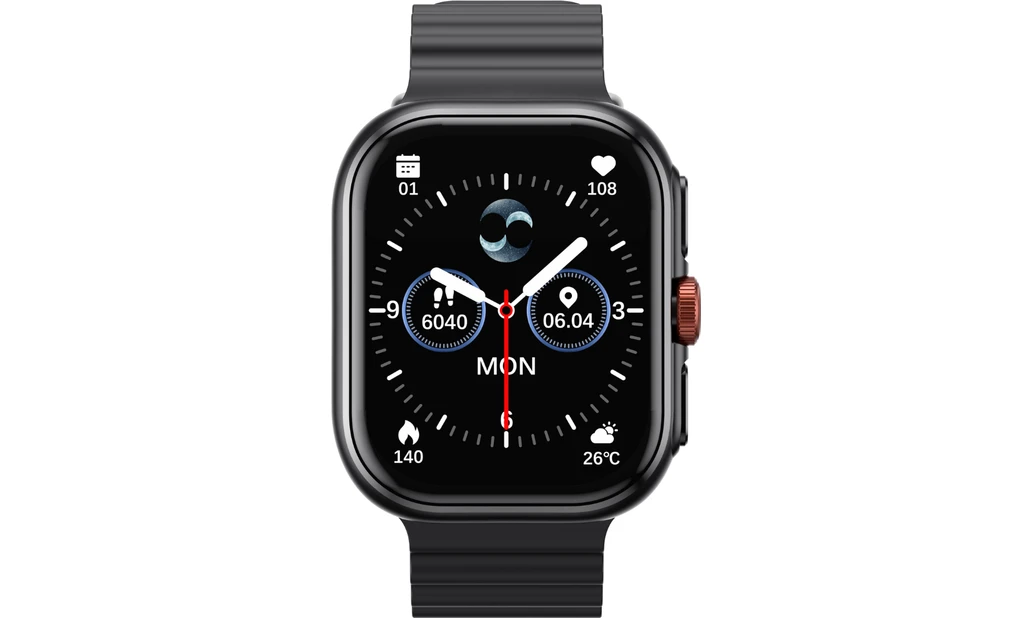 Resim Havit M9068 Akıllı Saat 2.01” Amoled, Metal Kasa, Bluetooth 5.4, IP68 Su Geçirmezlik 