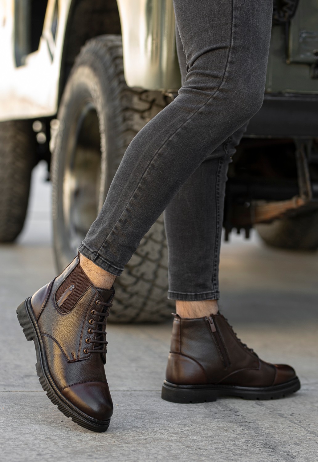 Daxtors Darko Su ve Soğuk Geçirmez Içi Kürklü Unisex 36-46 Büyük Numara Mevcut Bot