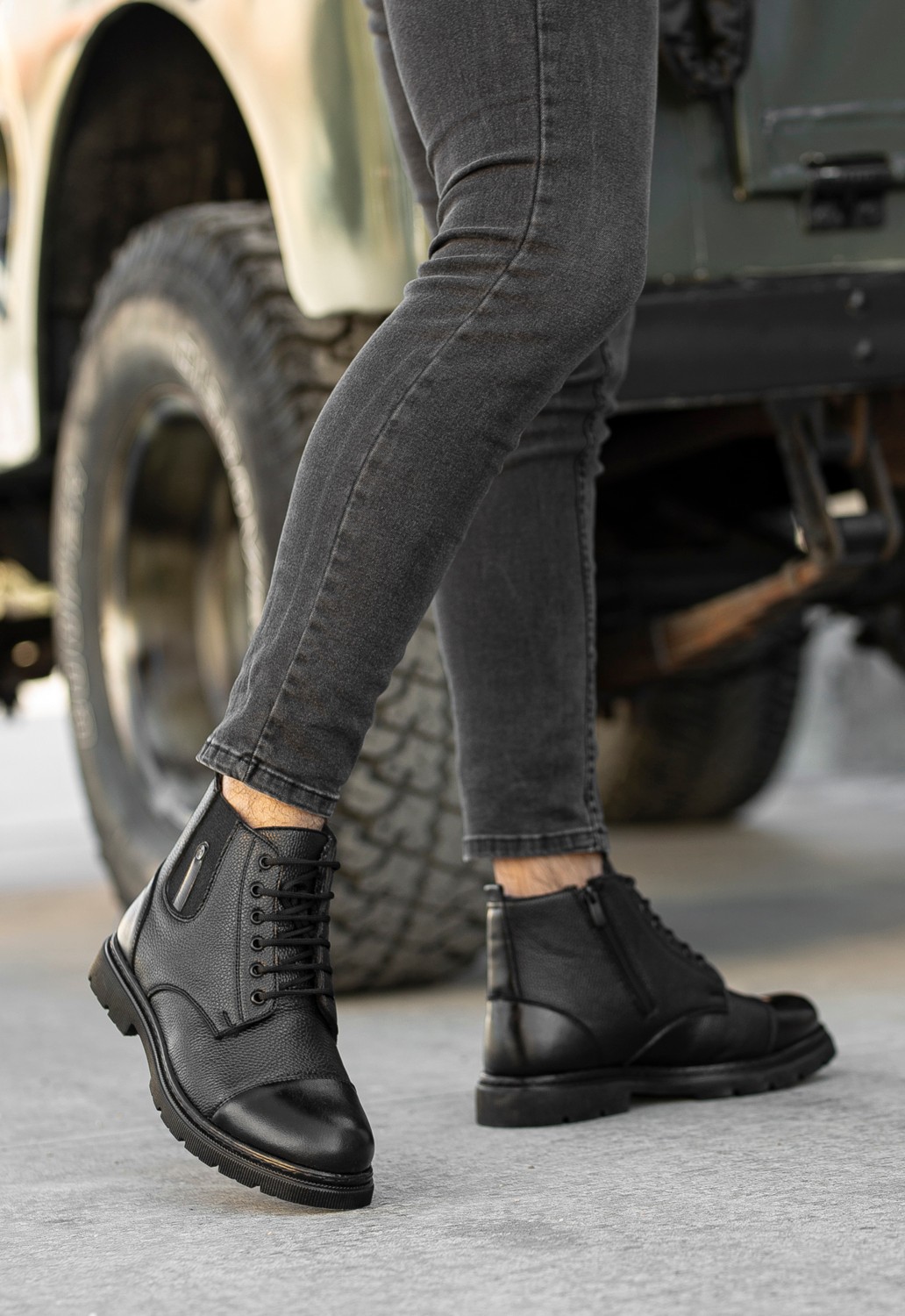 Daxtors Darko Su ve Soğuk Geçirmez Içi Kürklü Unisex 36-46 Büyük Numara Mevcut Bot görsel 5