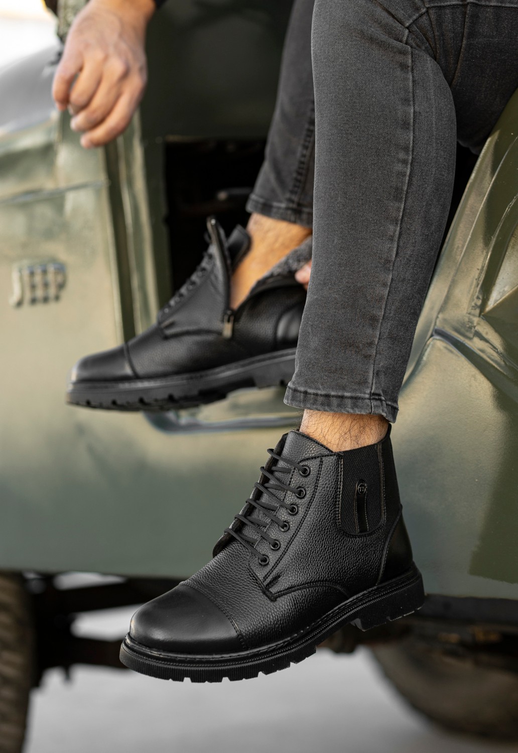 Daxtors Darko Su ve Soğuk Geçirmez Içi Kürklü Unisex 36-46 Büyük Numara Mevcut Bot görsel 6