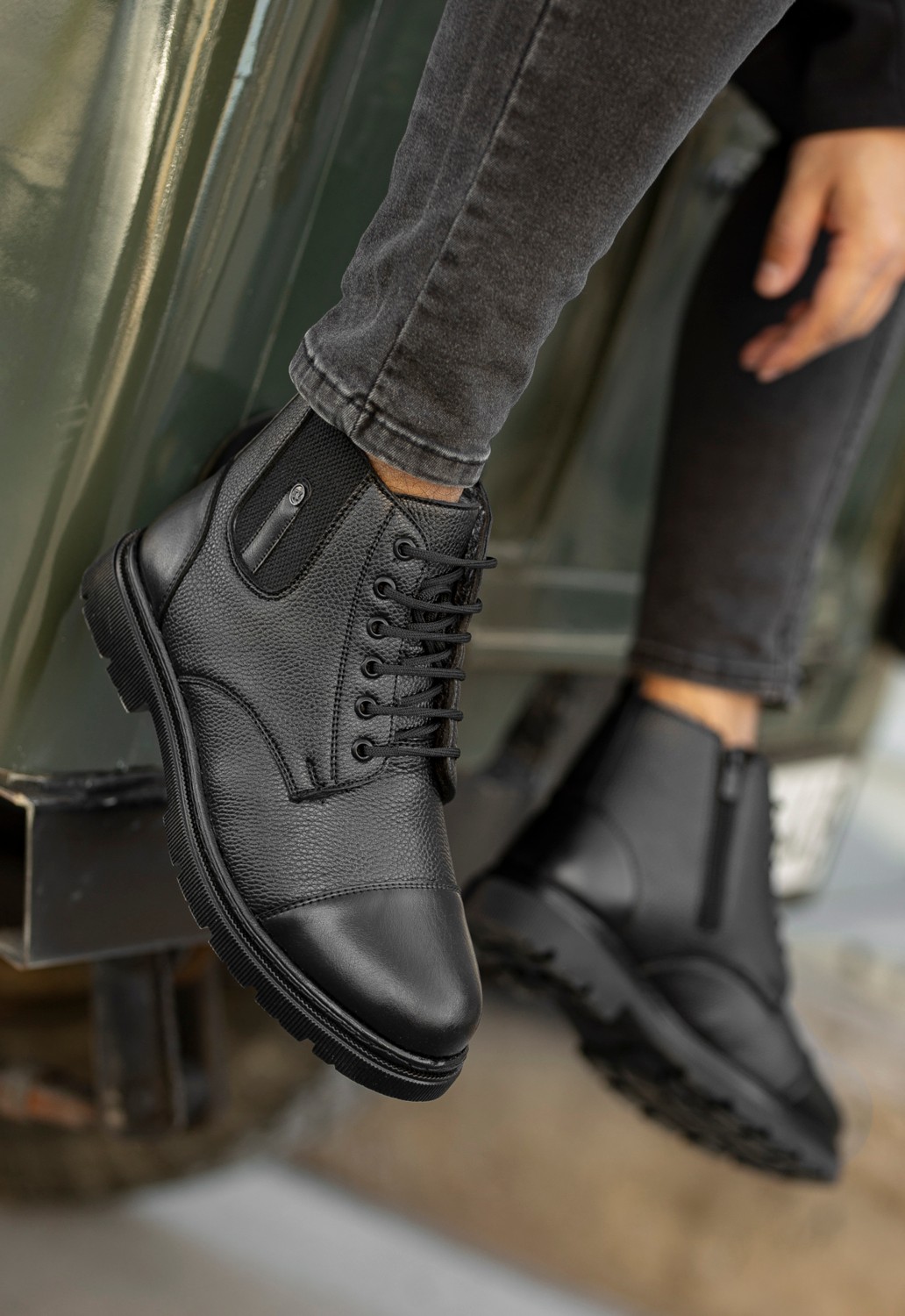 Daxtors Darko Su ve Soğuk Geçirmez Içi Kürklü Unisex 36-46 Büyük Numara Mevcut Bot görsel 8