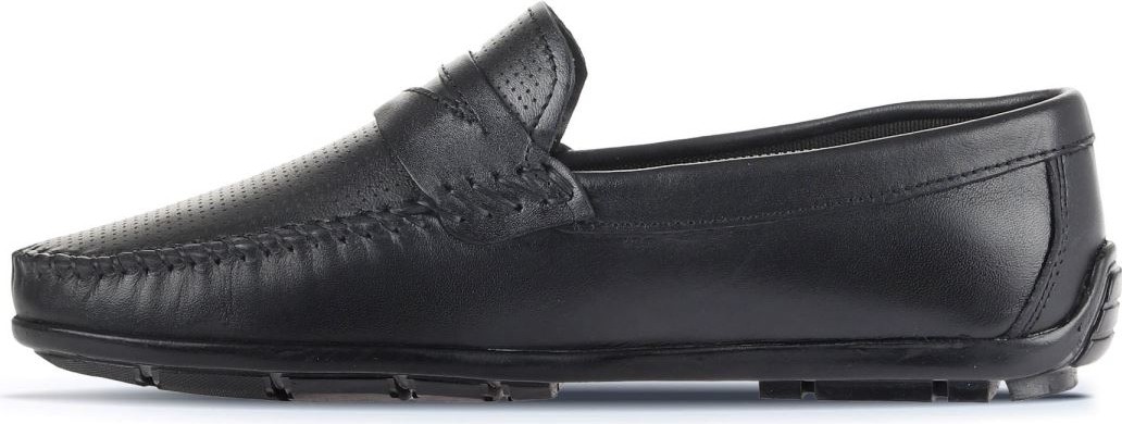 Bueno Shoes Siyah Deri Erkek Loafer 21MA216 görsel 3