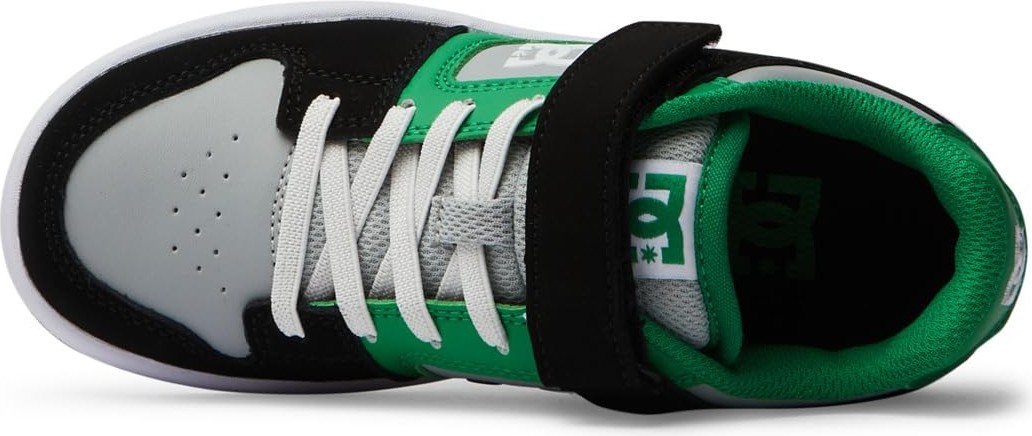 Die Grup Dc Shoes Manteca Erkek Spor Ayakkabısı, Siyah (Black Kelly Green), 31 Eu görsel 4