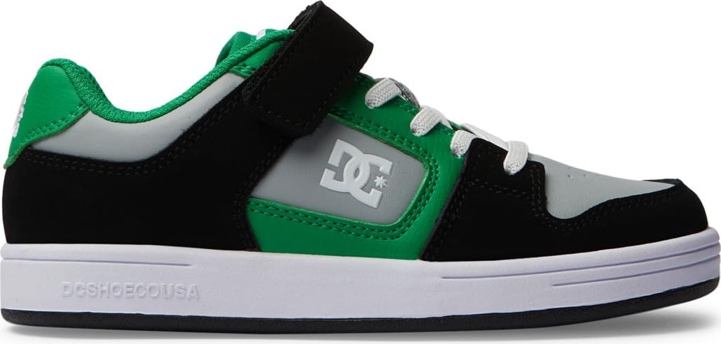 Die Grup Dc Shoes Manteca Erkek Spor Ayakkabısı, Siyah (Black Kelly Green), 31 Eu görsel 2