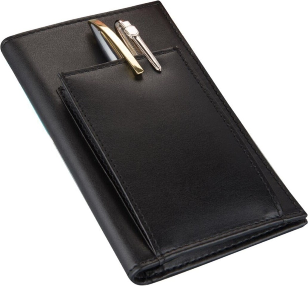 2K Deri Kalemlik Notluk Cüzdan Note Pad And Wallet Vegan 10X15,5 cm. KLM-2,BLOKNOT ÜRÜN İLE GÖNDERİLMEZ !!! görsel 4