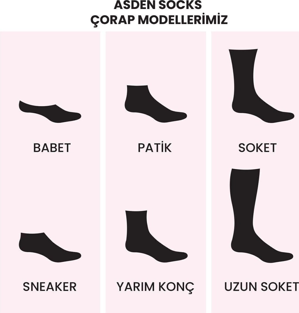 Aesco Bambu Erkek Babet Çorap Siyah 12'li, Dikişsiz, Kaydırmaz Silikonlu Topuk görsel 5