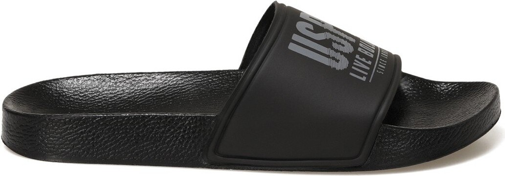 U.S. Polo Assn. Siyah Erkek Terlik Gusty P 2fx Düz Tabanlı Rahat Kullanım İçin Tasarlandı görsel 2