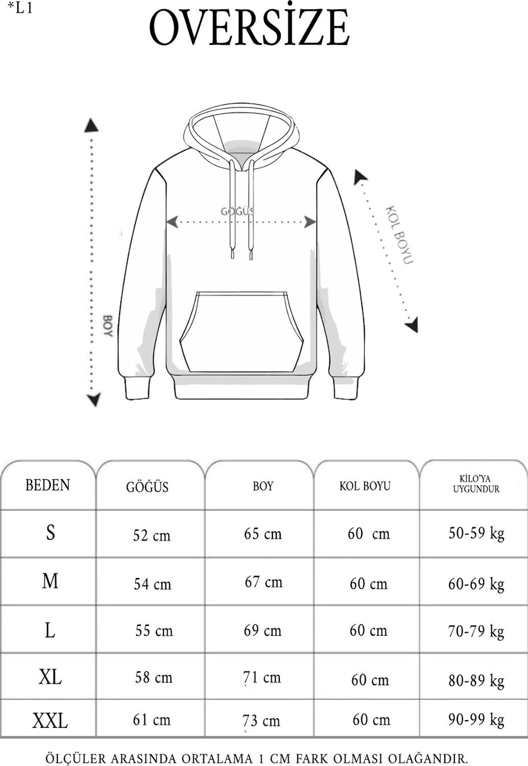 Tarz Yeri Kadın Kapüşonlu Kanguru Cepli 3 Iplik Pamuklu Oversize Hoodie Sweatshirt - Lacivert görsel 2