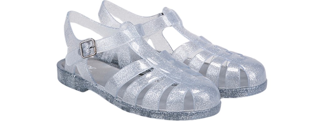 Igor S10262 BIARRITZ GLITTER Altın Kadın Sandalet Kauçuk Tabanlı Düz Desenli Yaz Sezonu görsel 6