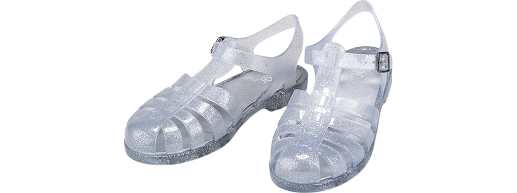 Igor S10262 BIARRITZ GLITTER Altın Kadın Sandalet Kauçuk Tabanlı Düz Desenli Yaz Sezonu görsel 7