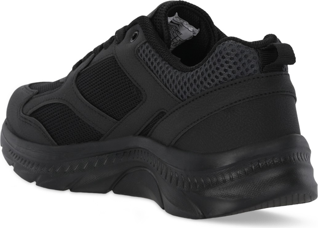 Slazenger GENESIS Kadın Siyah / Koyu Gri Koşu & Yürüyüş Spor Ayakkabısı görsel 4