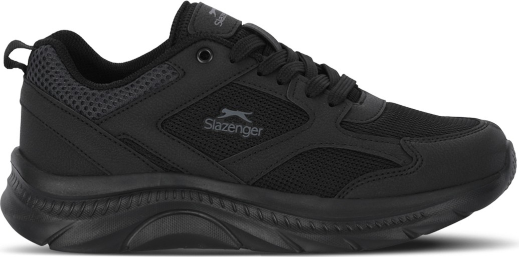 Slazenger GENESIS Kadın Siyah / Koyu Gri Koşu & Yürüyüş Spor Ayakkabısı
